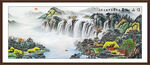 大厅山水画