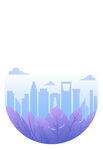城市建筑 矢量城市 卡通城市
