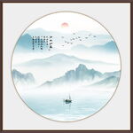 玄关山水画