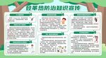 夏季预防疾病登革热与防蚊展板