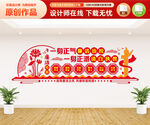 廉洁校园文化墙