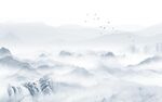 高山流水新中式背景墙