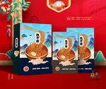 热干面礼盒 面条包装