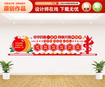 石榴籽精神文化墙