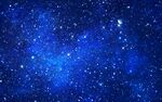 蓝色宇宙星空背景图