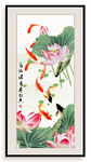 国画荷花