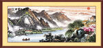 国画山水画装饰画       