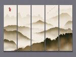 水墨山水画