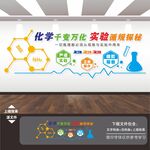 生物化学实验室科学文化墙