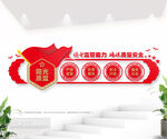 质监局标语文化墙图片