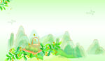 绿色清新背景
