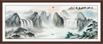 紫气东来国画