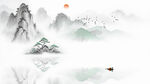 中式客厅沙发背景
