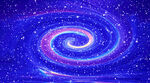 唯美宇宙星空旋涡星系