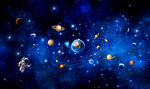 梦幻星空摄影图