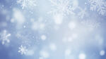 冬天雪花背景