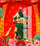 关公神像 