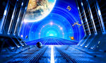 时空隧道宇宙空间站