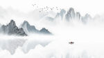  新中式禅意水墨画