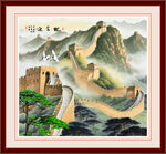 万里长城国画