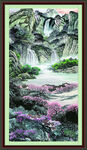 中国画山水 