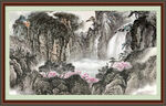 山水国画 