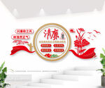 清廉廉洁文化墙图片