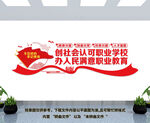 职业教育文化墙