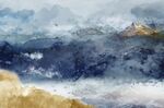抽象山水画图