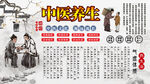 中医养生背景墙