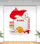 民兵誓词文化墙