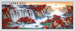 鸿运当头 聚宝盆国画