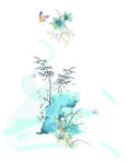 定位花