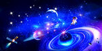 星空星系太阳系
