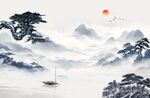 水墨山水