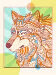 矢量手绘狐狸装饰插画