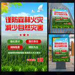 森林防火海报