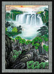 国画山水画 