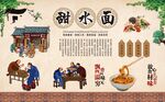 甜水面