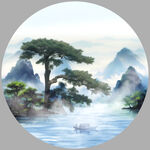 山水风景画