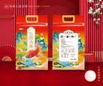 大米包装 稻米礼盒