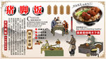猪脚饭背景墙