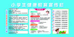 小学生健康教育宣传栏