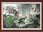 国画江山如画
