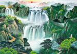 山水风景画 