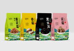菌菇包装袋设计 平面图含效果图
