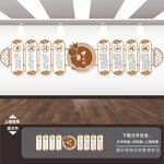 望闻问切仁和精诚中医展板文化墙
