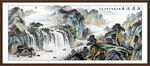 山水画水墨画