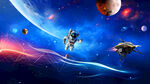 科幻宇宙星空图