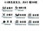 高档门牌